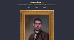 Desktop Screenshot of jeremydorn.com